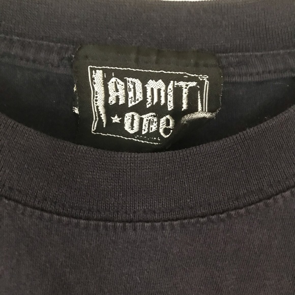 AC/DC Dirty Deeds Band Shirt -navy (by Admit One) - Picture 2 of 4